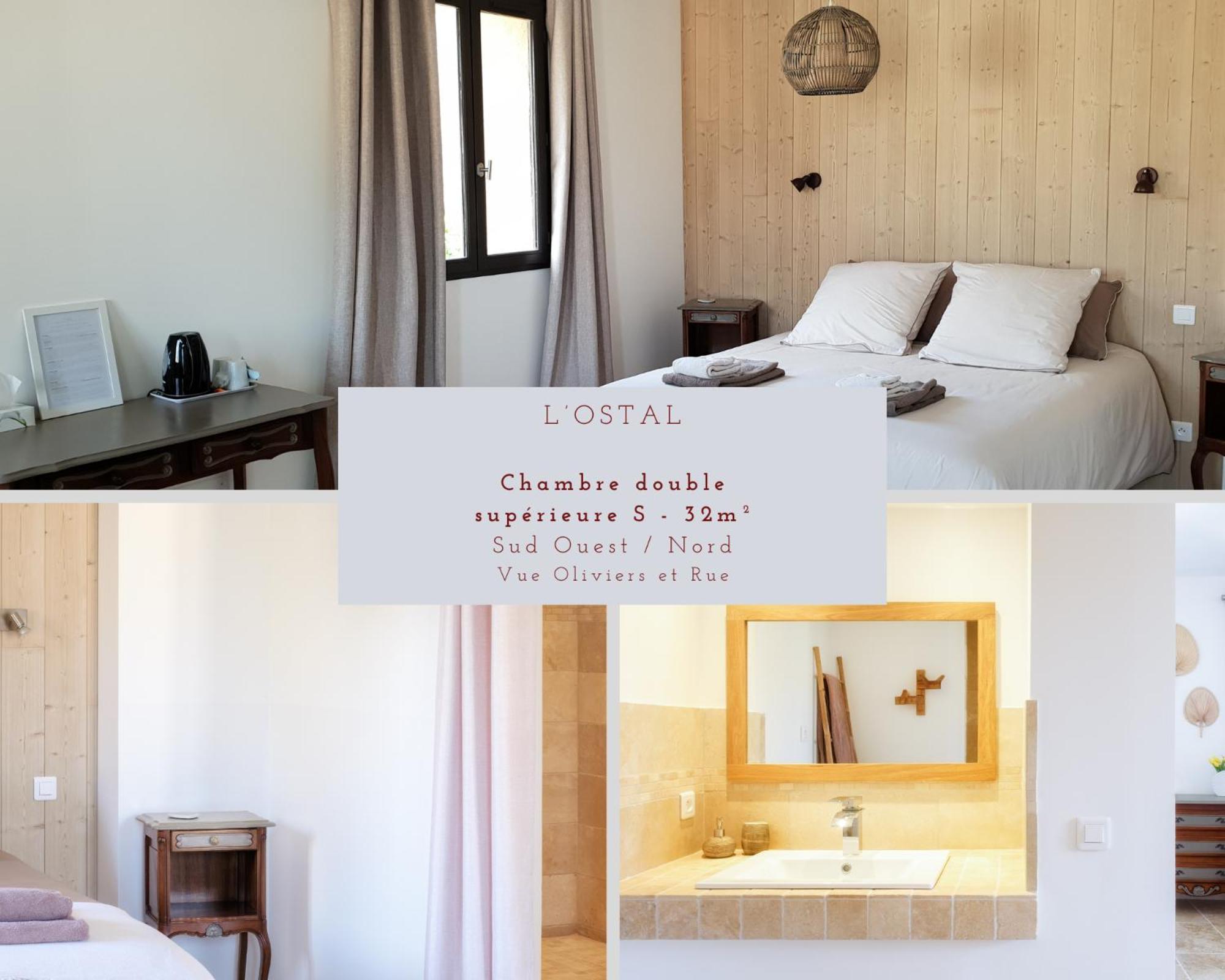 L'Ostal - Bed & Breakfast - Chambres Et Suites De 25 A 40M2 - Spa Saint-Hilaire-dʼOzilhan المظهر الخارجي الصورة